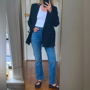 Zara pinstripe blazer size small